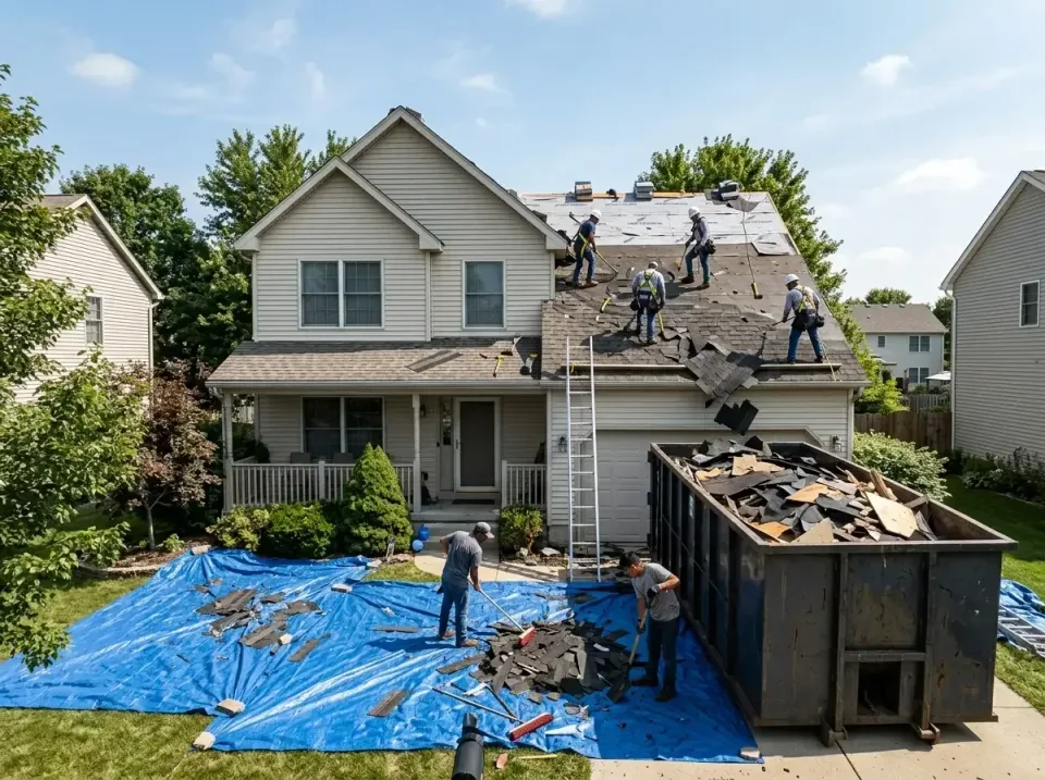 roof-replacement-debris-remova-004 — frequently asked questions, Cheapest Dumpster Rentals in Thurmont, MD